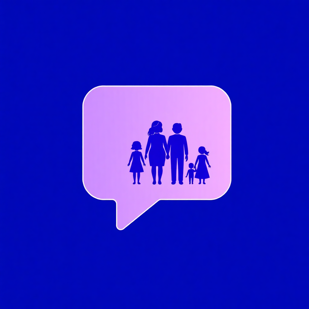 Just Chat to Build Your Tree - Family tree maker feature illustration